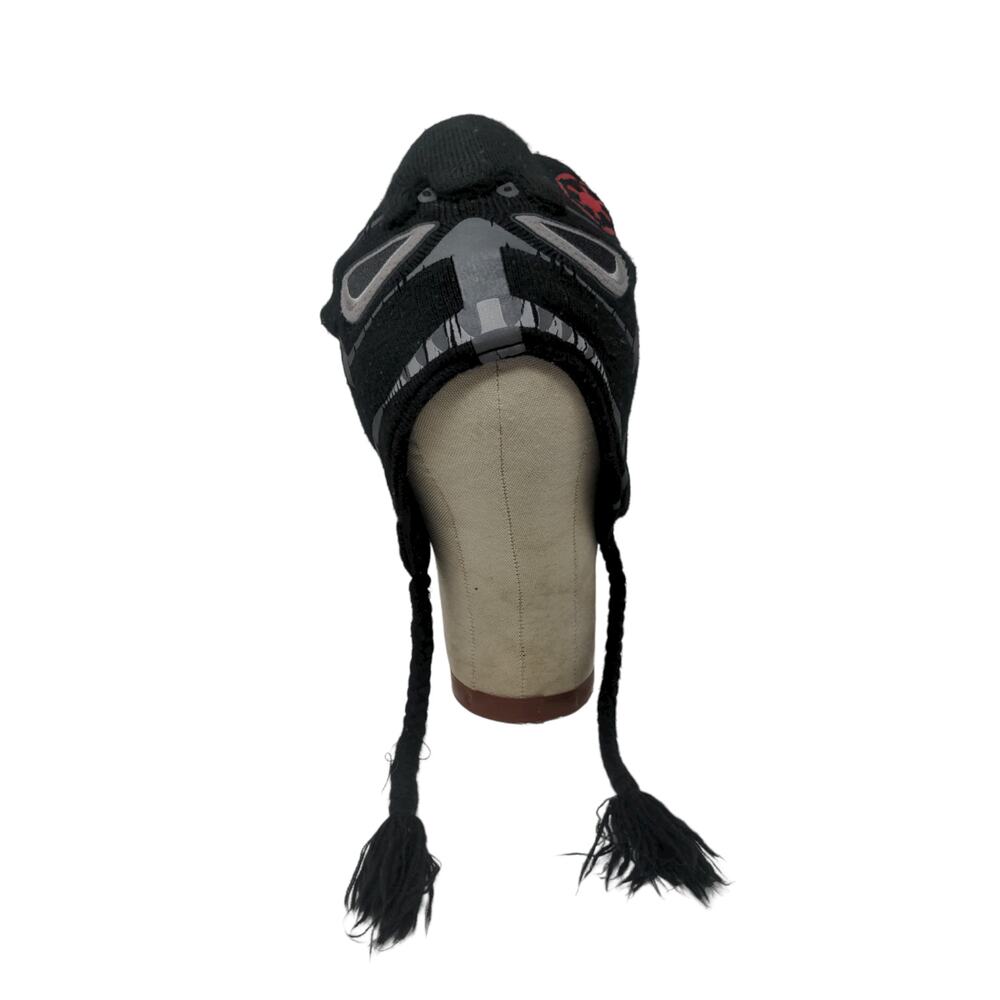 Star Wars Imperial Tie Fighter Pilot Beanie Trapper Hat OS Black